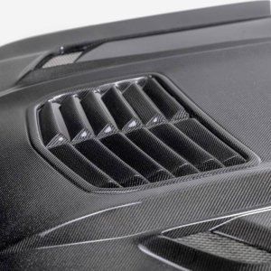 Chevrolet Silverado Hood - Anderson Composites - Type-T2 Carbon Fiber - `20-`24